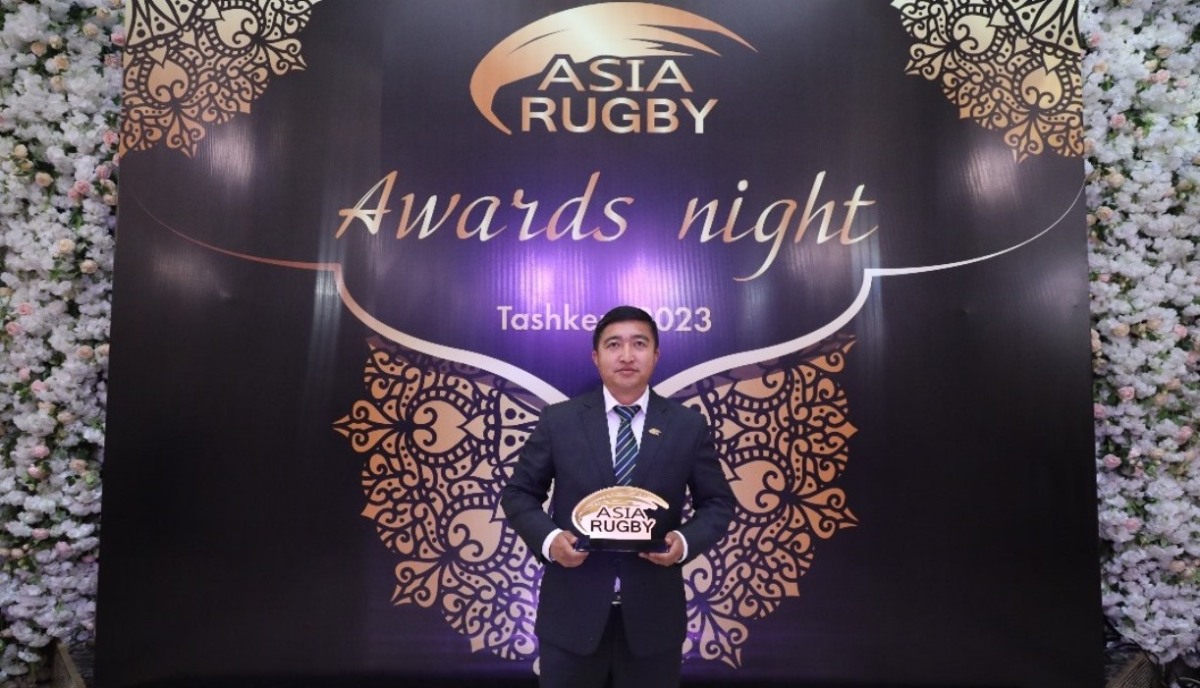 सदस्य–सचिव घिसिङलाई एसिया रग्बीको प्रतिष्ठित सेवा पुरस्कार